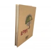 Liz Defter Kraft Kapak 20x28 Kitap Kağıdı 144 YP Kareli