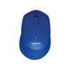 LOGITECH 910-004910, M330 Mavi, USB Nano 2,4G Kablosuz, 1000dpi, Optik, 3 Tuşlu, 24ay Pil Ömrü, Sessiz Mouse