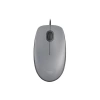 LOGITECH 910-006760, M110 Gri, USB Kablolu, 1000dpi, Optik, 3 Tuşlu, Sessiz Mouse
