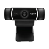 LOGITECH 960-001088, C922, PRO Strem 1080p/30 fps, Otomatik Işık Düzeltimi, Dahili Çift Mikrofonlu, Full HD, Webcam