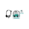 LOGITECH H110, 981-000271, 3,5mm Jac, Çağrı Merkezi, Ofis, Toplantı, Konuşmacı Tipi, Microfonlu Kulaklık