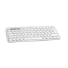 LOGITECH K380S, Pebble Keys 2,  Beyaz, 920-011860, Bluetooth, Türkçe, Q, Multimedya, Mini Klavye