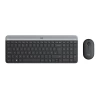 LOGITECH MK470 Siyah, 920-009435, Kablosuz, Türkçe Q, Klavye Mouse Set