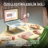 LOGITECH Pebble 2 Combo, Rose, 920-012247, Bluetooth, Türkçe, Q, Multimedya, Mini Klavye Mouse Set