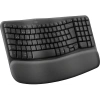 Logıtech Wave, 920-012311, Kablosuz, Türkçe Q, Multimedya, Dolgu Bileklikli Klavye