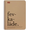 Lugat365 Kraft Kap.Spr Defter Fevka 16x22 80 YP Çizgili 500213-99