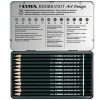 Lyra Kurşun Kalem Rembrandt Art Design Metal 12 Li L1111120