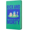 Mabbels Sert Kapak Lastikli Mini Defter Rick And Morty Yeşil 80 YP 9x14 DFT-388371