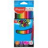Maped Kuru Boya Karton Kutu Tam Boy Üçgen 12 Renk 183212