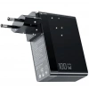 Mcdodo Ch-8101 Gan Serisi 100w 3 Port Başlıklı1xusb 2 Xtype-c Girişli Universal Şarj Adaptörü-siyah