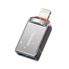 Mcdodo Ot-8600 Usb-a To Lightning Dönüştürücü Soket - Gri