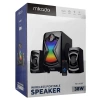 Mikado Md-370bt 2+1 38w Siyah Bt-aux-usb-fm-led Işıklı Multimedia Speaker