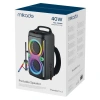 Mikado Md-66bt Thunderbag 40w 3600mah Çanta Taşıma Özellikli Usb-bt-tf-tws  Işıklı Kablosuz Mikrofon