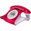 Multitek Retro Özel Tasarımlı Kablolu Siyah-kırmızı-gri-turuncu-beyaz Masa Üstü Telefon