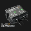 Noco Genıus2x2 6v/12v 40a Çoklu/2’li Akıllı Akü Şarj Ve Akü Bakım/desülfatör