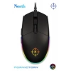 North Combat Rgb Kablolu Oyuncu Mouse