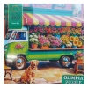 Olimpia Puzzle 1000 Flower Bus 15014