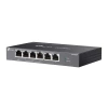 OMADA DS106GPP, 6 Port Gigabit, 3 Port Gigabit PoE+, 64W, 1 Port Gigabit PoE++, Yönetilemez, Metal Kasa Masaüstü Sessiz Switch