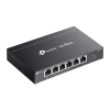 OMADA DS106GPP, 6 Port Gigabit, 3 Port Gigabit PoE+, 64W, 1 Port Gigabit PoE++, Yönetilemez, Metal Kasa Masaüstü Sessiz Switch