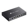 OMADA DS106P, 6 Port Megabit,  4 Port Megabit PoE+, 67W, Yönetilemez, Masaüstü Metal Kasa Sessiz Switch