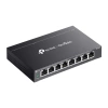 OMADA DS108GP, 8 Port Gigabit,  8 Port Gigabit PoE+, 65W, Yönetilemez, Masaüstü/Vesa Metal Kasa Sessiz Switch