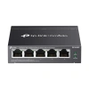 Omada Tp-link Ds105gp 5 Port 10-100-1000 Poe+ Switch Çelik Kasa Rack Mount