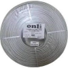 Onli 2+1 PE 1x0,50 mini Coax 2x0,50mm 250 metre Dış Ortam CCA Kamera Kablosu