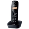 PANASONIC KX-TG1611, Dect Telefon, Siyah, 17 Saat Konuşma, 150 Saat Bekleme, 50 Kişilik Rehber