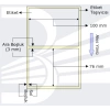 PG Etiket Termal 100mmx76mm (Kolon 1li) , Toplam  570 ad