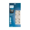 Phılıps Spn7080wa/62, 8 Soket, Akım Korumalı Priz, 900 Joules, 2mt Örgülü Kablo, (beyaz)