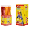 Play-doh Kurşun Kalem Renkli Üçgen 72 Li Stand Play-kk006