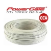 PowerGate CELL 123mt, 2+1 (2x0,22+0,25) CCA, %40 Bakır Alışımlı, CCTV Güvenlik Kablosu
