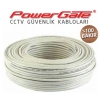 Powergate Evo 100mt, 2+1 (2x0,22+0,33) %100bakır, Cctv Güvenlik Kablosu