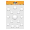 Puti Köpük Top 6,5 Cm 1ad, 5cm 4ad, 3cm 8ad Karışık