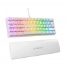 Rampage Ally K11 Beyaz Rainbow Q Gaming Oyuncu Klavye Bilek Destekli Blue Switch