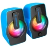 Rampage Rms-g7 Falsetto 2.0 6 Watt Rgb Ledli Mavi Multimedia Gaming Usb Speaker