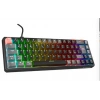 Rampage Yoru Mını Siyah-gri Type-c Bağlantılı Outemu Red Swich Q Mekanik Gaming Oyuncu Klavye Rgb