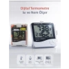 Real Özs Htc-1 Dijital Saat -alarm - Termometre- Isı Ve Nem Ölçer