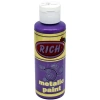 Rich Akrilik Boya Metalik 120 CC Mor 0750