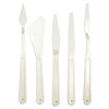 Rich Spatula Plastik 5 Li Set Beyaz 11248