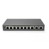 Ruijie-reyee Rg-es110d-p 8 Port Poe+ 10-100 Mbps 2 Port 10-100-1000 Mbps Uplink Switch Çelik Kasa