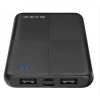 S-link Ip-g12n 10000mah Micro+usb+ Type-c Giriş+çıkış Siyah Taşınabilir Pil Şarj Cihazı Powerbank