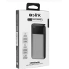 S-link P107 10000mah Type-c 10w Siyah Gizli Led Taşınabilir Pil Şarj Cihazı Powerbank