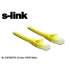 S-LINK SL-CAT602YE, CAT6, Patch, 2Mt, Kablo (Sarı)