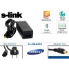 S-link Sl-nba435 40w 19v 2.1a 5.0-3.0 Samsung Notebook Standart Adaptörü