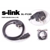 S-link Sl-p150 1.5mt 0.50mm Power Elektrik Kablosu