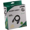 S-link Slx-937 Scart To Scart  5mt Gold Kılıflı Kablo