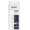 S-link Spg301s 1.5m 3x1.5mm 100 Yüzde  Bakır 750 Joule 3 Lü Anahtarlı Akım Korumalı Priz