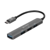 S-LINK SW-U324, Type-C to 3xUSB 2.0, 1xUSB3.0, Metal, USB HUB