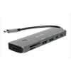 S-link Sw-u707 Hdmı Gri Metal 7 İn 1 2-usb 3.0, 1-type-c  Hdmı 4k60hz, Sd Ve Tf Type C Hub Adaptör